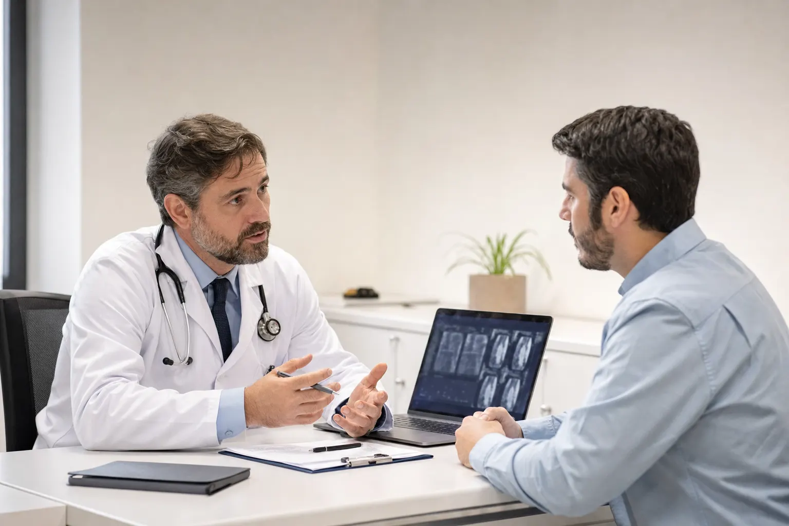 Consulta médica en endocrinología sobre tratamiento de obesidad en Bogotá.