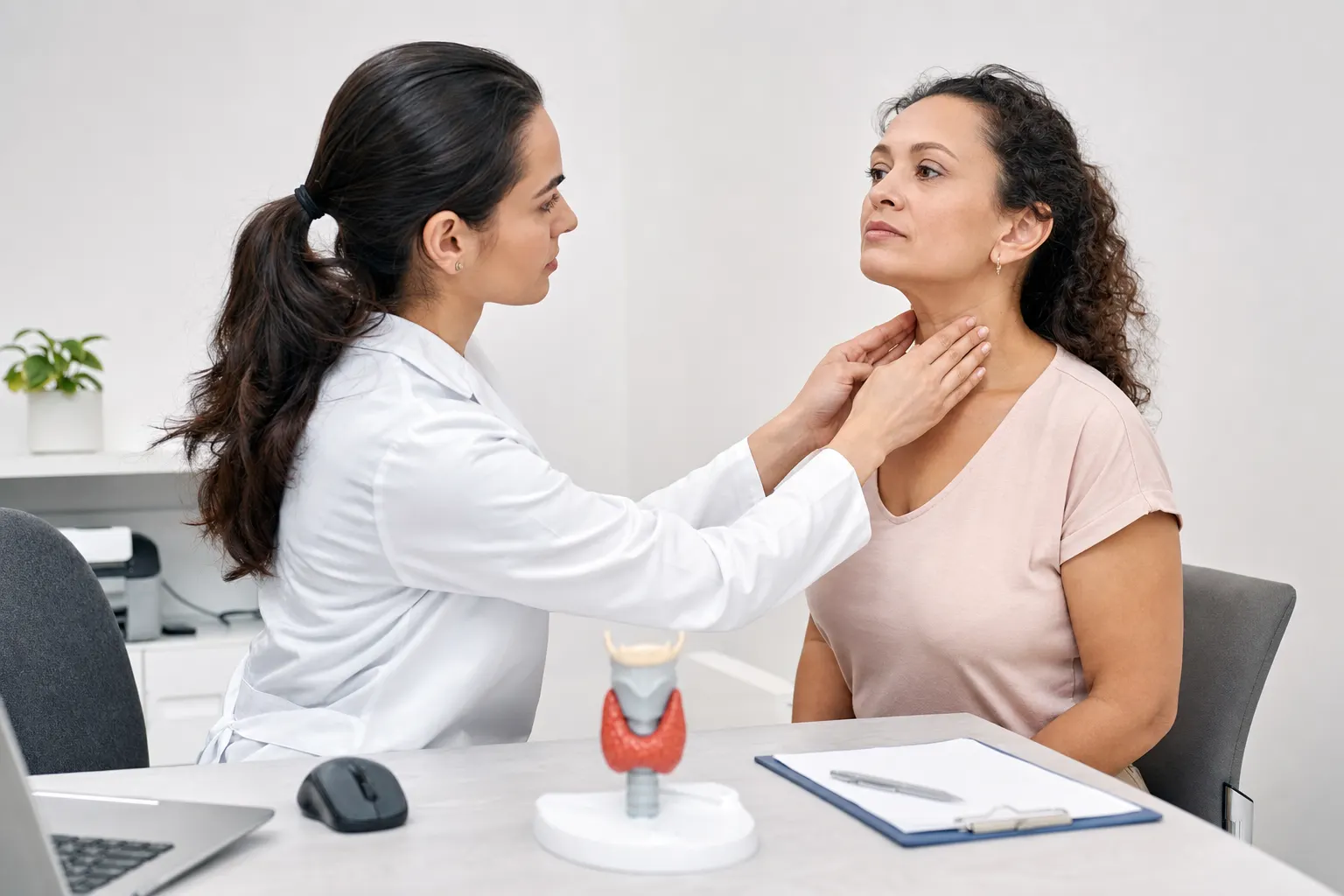 Consulta médica sobre tiroides en Bogotá