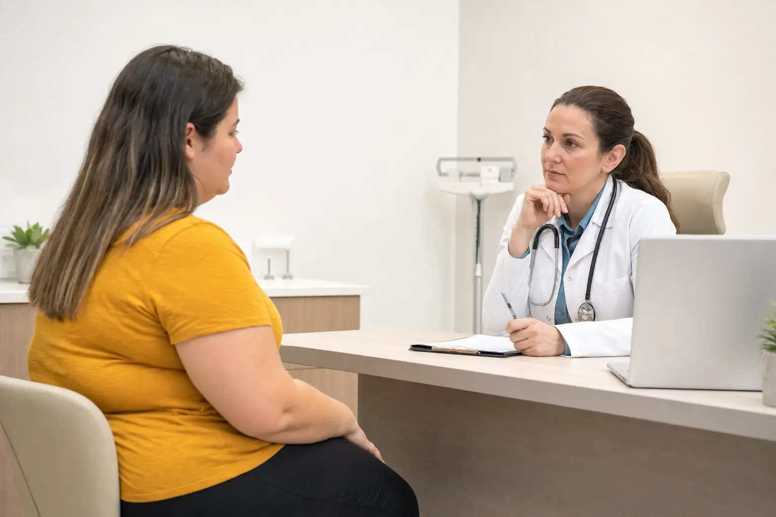 Consulta de endocrinología en Bogotá enfocada en el tratamiento de la obesidad.