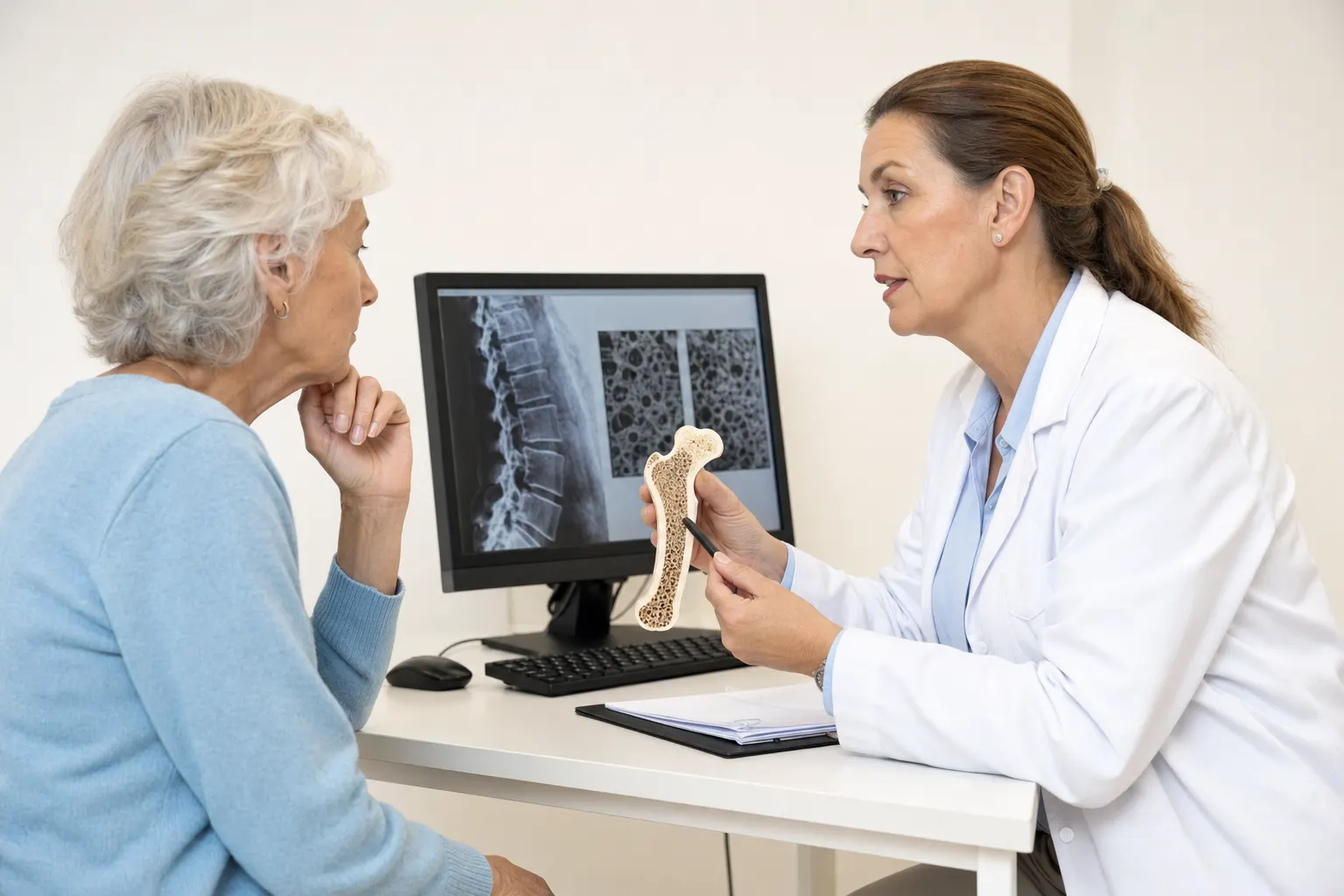 Consulta médica sobre osteoporosis en Bogotá