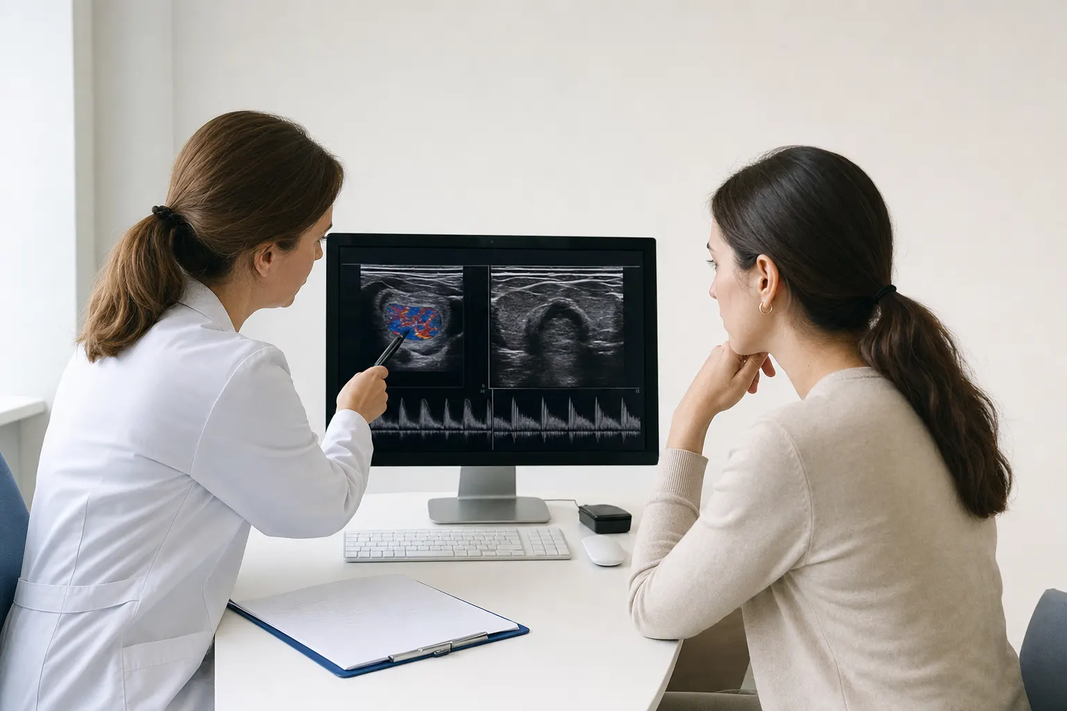 Consulta médica sobre resultados de análisis de tiroides en Bogotá