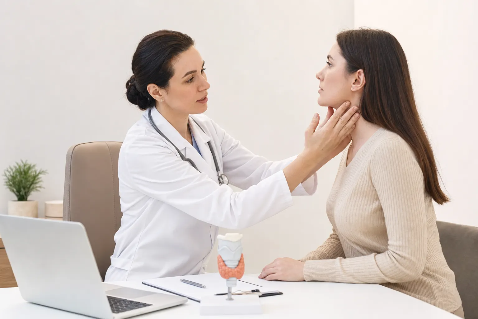 Consulta médica sobre salud de la tiroides en Bogotá